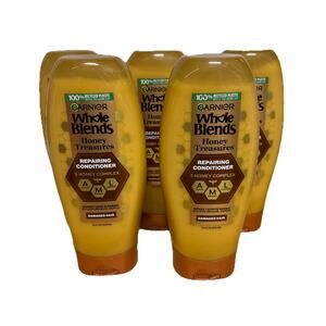 Garnier Whole Blends Honey Treasures Repairing Conditioner 5X Large 22oz Bottles